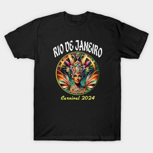 2024 Rio De Janeiro Brazil Carnival Performer T-Shirt